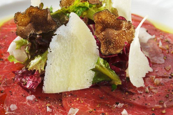 Carpaccio di manzo al tartufo