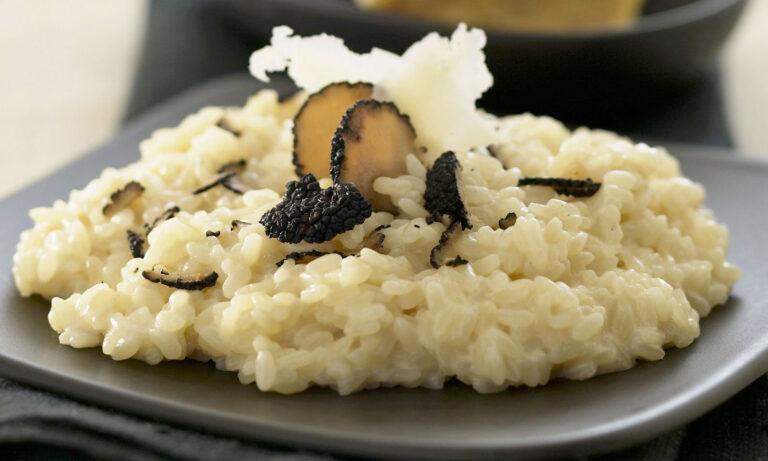 Risotto al tartufo nero